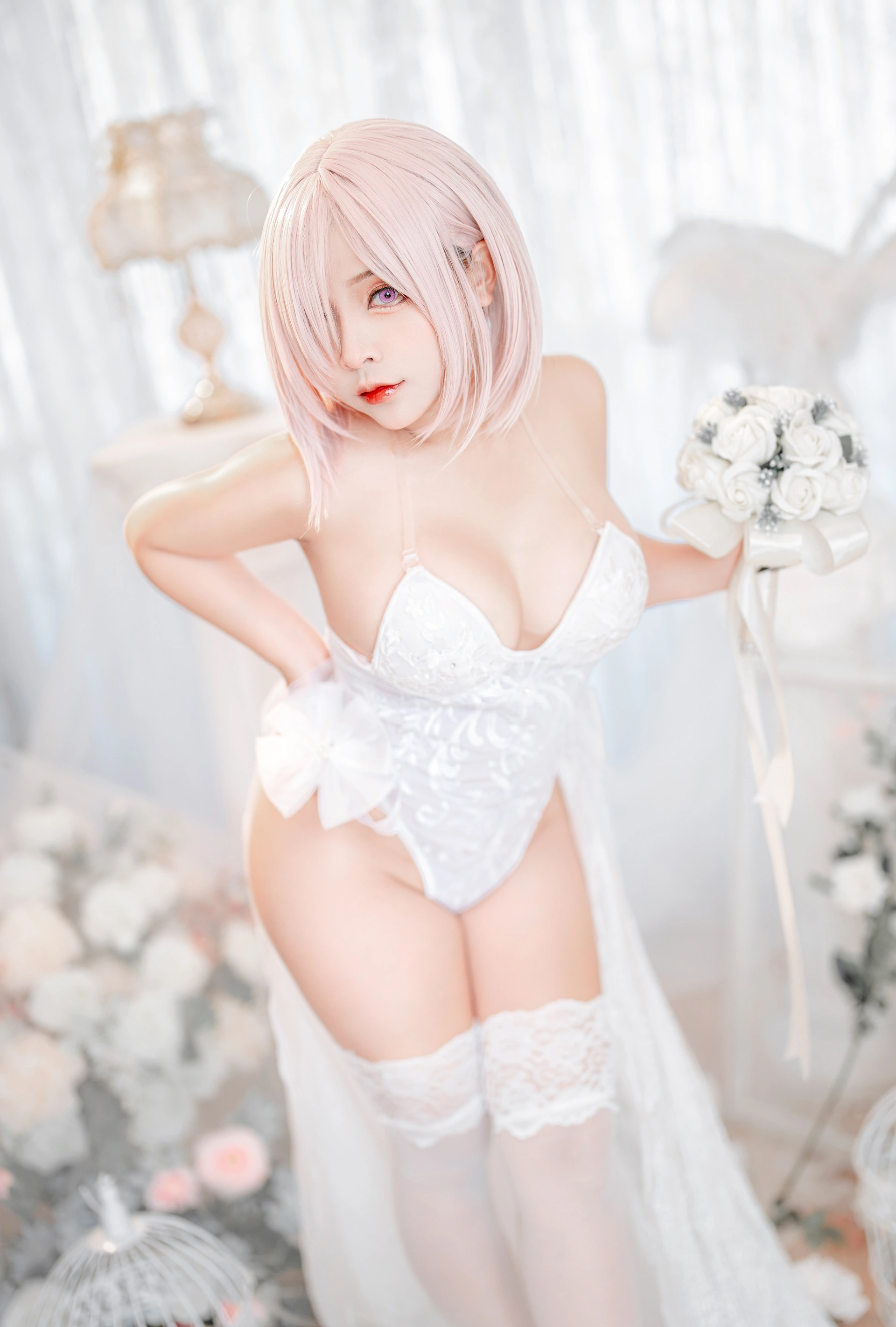 Sayo Momo – NO.020 Mashu white lingerie body oil 0